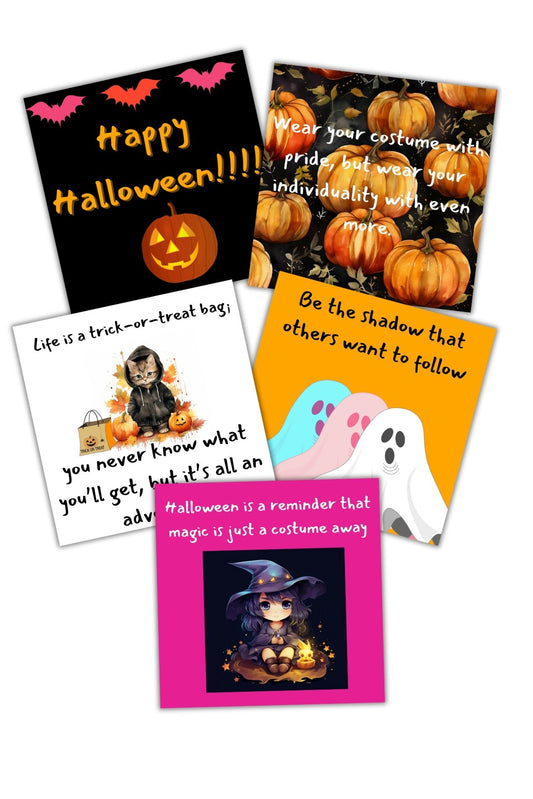 Halloween Social Media Posts PLR